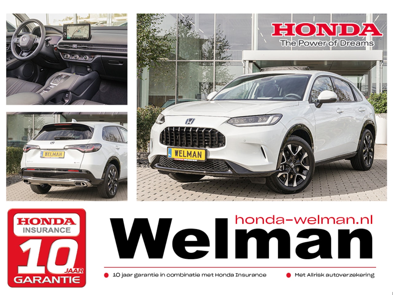 Honda ZR-V - 2.0i e:HEV ADVANCE / LUXURY EDITION - AKTIE - NIEUW - FULL HYBRID - AUTOMAAT - AutoWereld.nl
