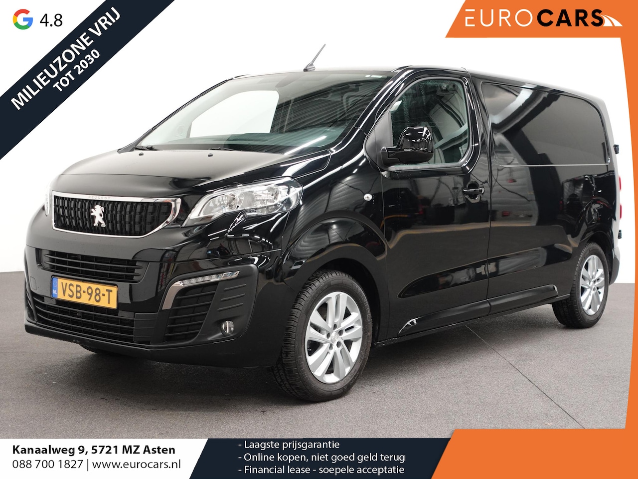 Peugeot Expert - 100pk L2H1 Premium Apple Carplay / Android Auto Cruise control Airco DAB+ 3zits Lichtmetal - AutoWereld.nl