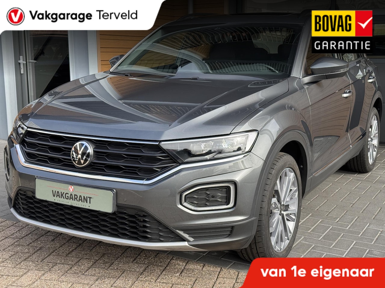 Volkswagen T-Roc - 1.5 TSI Sport 1.5 TSI Sport,Pano,App,Navi,Cam,Cruise,Led - AutoWereld.nl