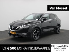 Nissan Qashqai - 1.3 MHEV Xtronic Tekna 158PK | Automaat | Panoramadak | Navigatie | 360 Graden Camera | Ap
