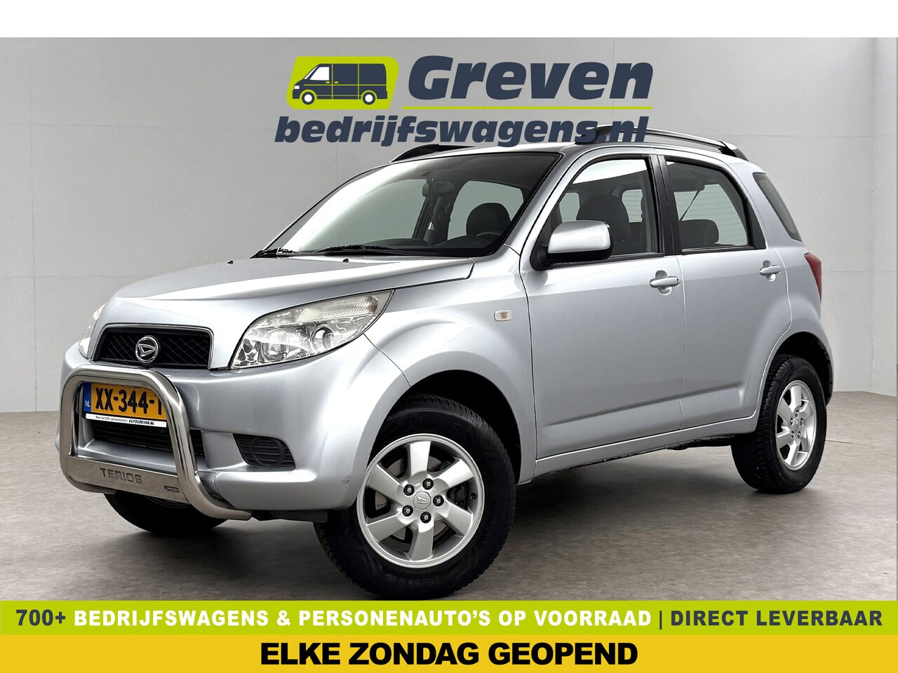 Daihatsu Terios - 1.5-16v Explore 2WD Airco Bullbar Trekhaak Elektrpakket 16"LMV - AutoWereld.nl