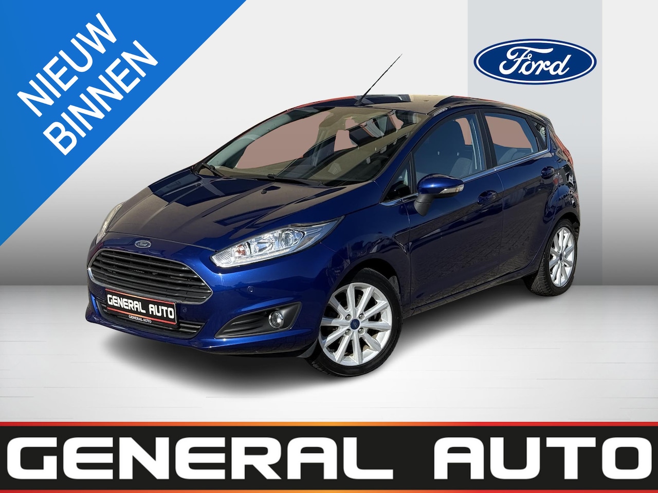 Ford Fiesta - 1.0 EcoBoost Titanium 1.0 EcoBoost Titanium, Nieuwe DistributieRiem - AutoWereld.nl