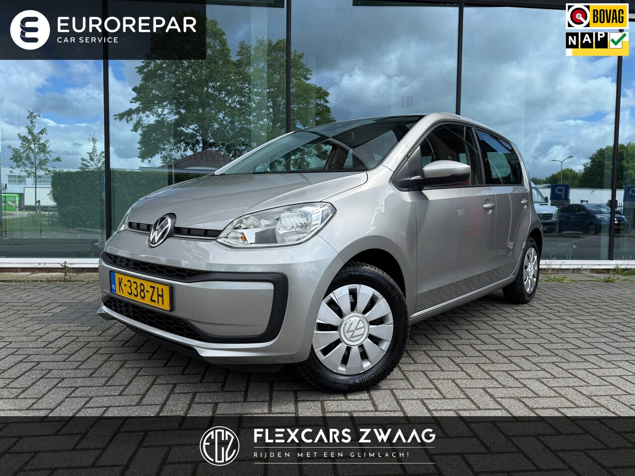 Volkswagen Up! - 1.0 5D 65PK - Airco - Media - Elec pakket - Org.NL - AutoWereld.nl
