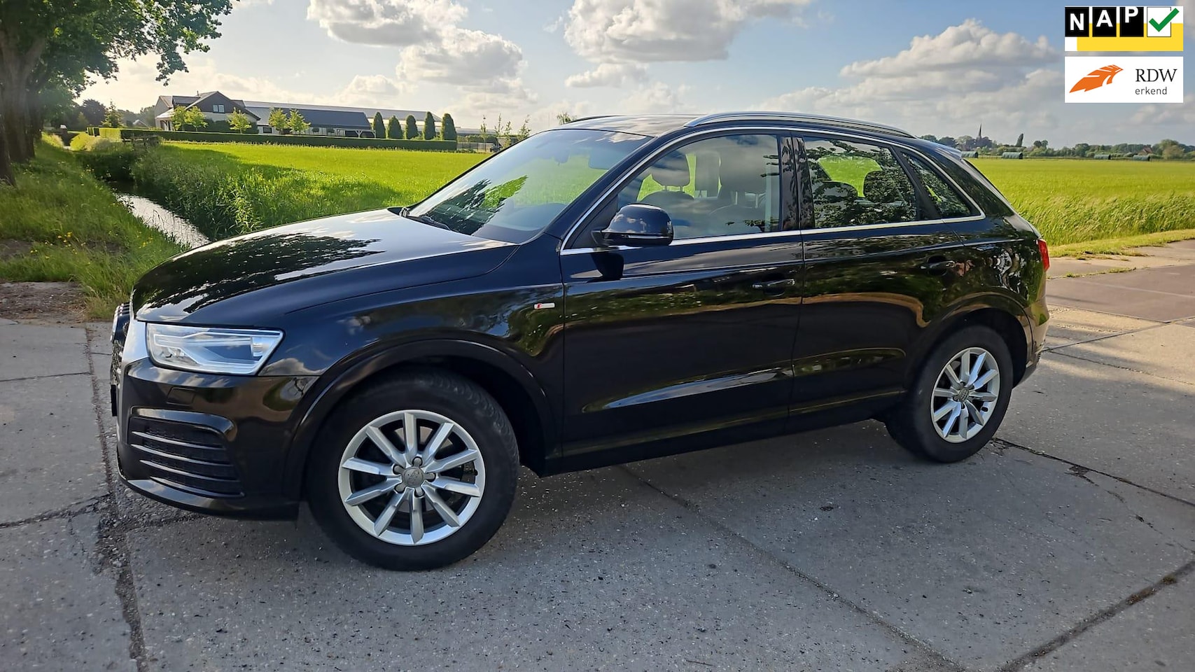 Audi Q3 - 2.0 TDI S LINE/ BJ 2016 ( EURO 6)/ LEDER/ AUTOMAAT - AutoWereld.nl