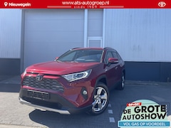 Toyota RAV4 - 2.5 Hybrid AWD Executive , lava red pearl met Beige Leder