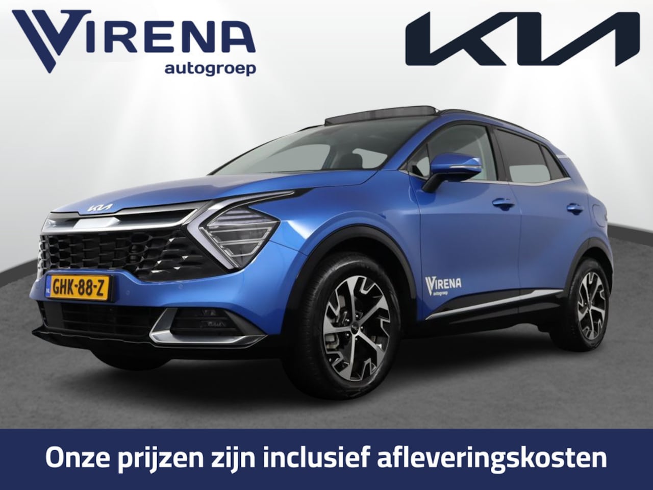 Kia Sportage - 1.6 T-GDi Hybrid DynamicPlusLine - *DEMO* - Navigatie - Panorama dak - Stoel-/stuurverwarm - AutoWereld.nl