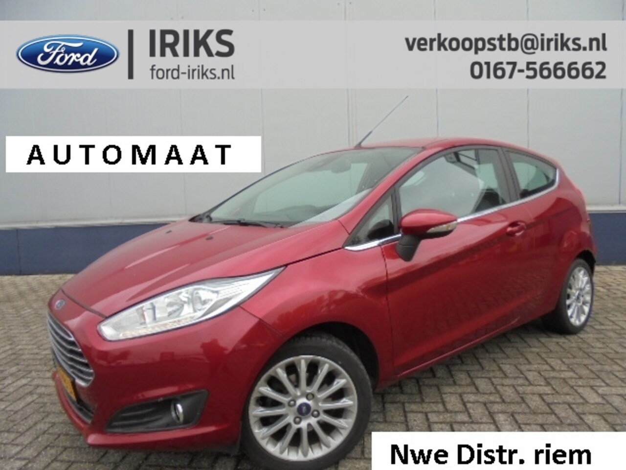 Ford Fiesta - 1.0 EcoBst 100PK 3D S/S Automaat Titanium Navigatie - AutoWereld.nl