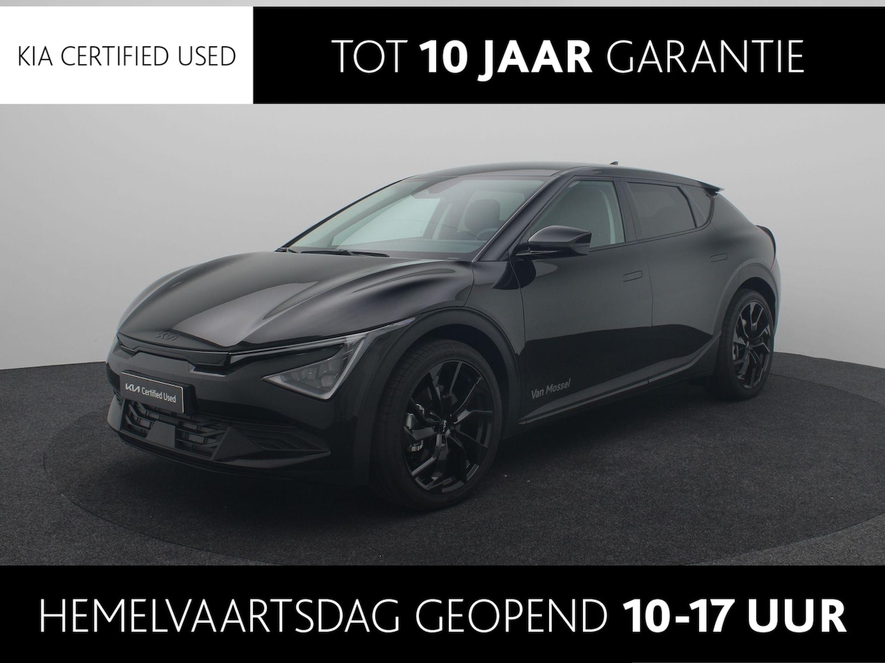 Kia EV6 - Light Edition 63 kWh | 21"  lichtmetalen velgen REBEL | Black Edition | Demo | - AutoWereld.nl
