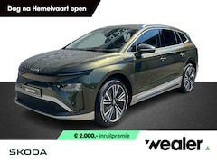 Skoda Enyaq iV - 85 Selection 286 PK | Elektrische achterklep | 20" Lichtmetalen velgen | Olibo Green |