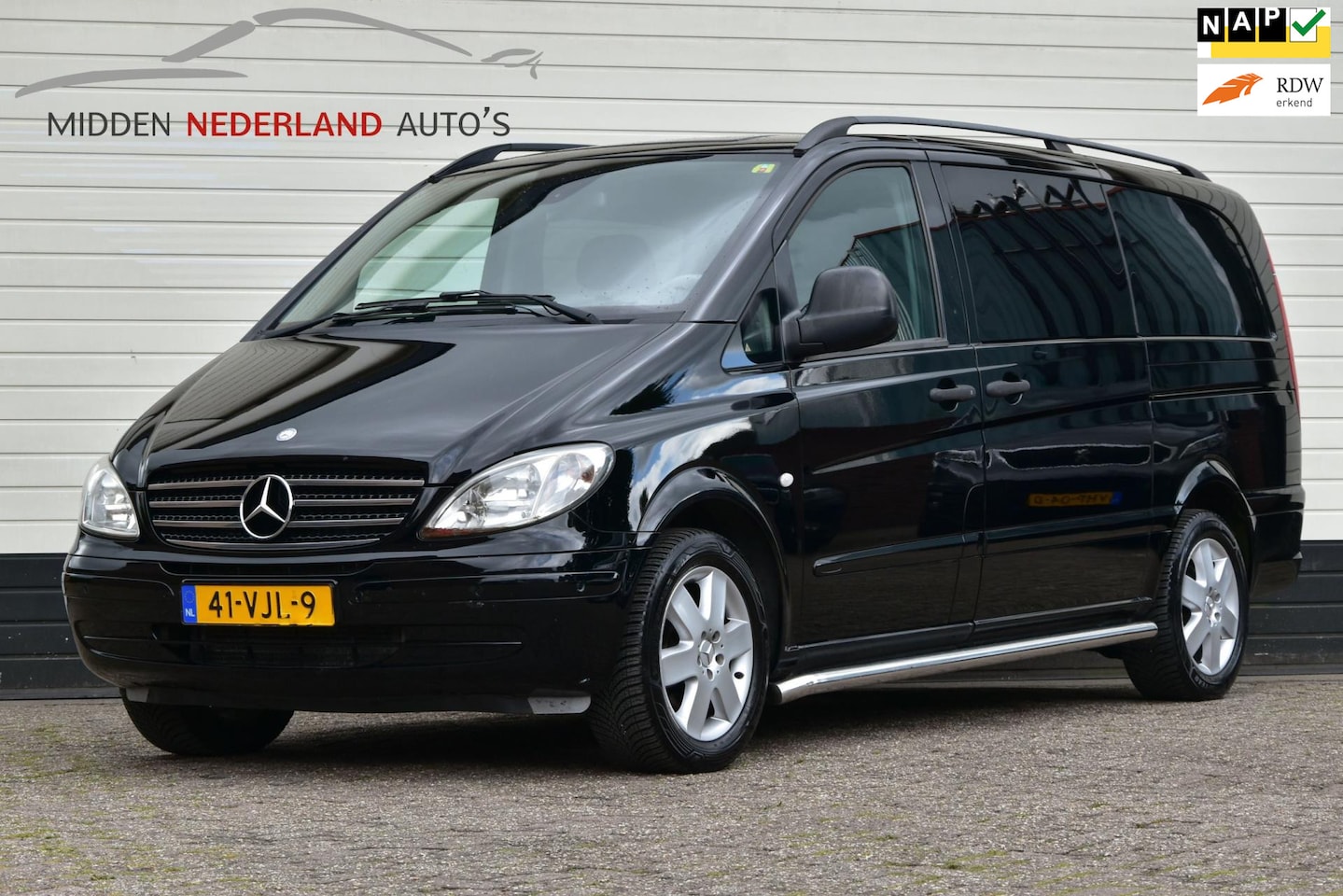 Mercedes-Benz Vito - 120 CDI 320 Lang DC luxe * 3.0 V6 * DUBBELE SCHUIFDEUR * DUBBEL CABINE * - AutoWereld.nl