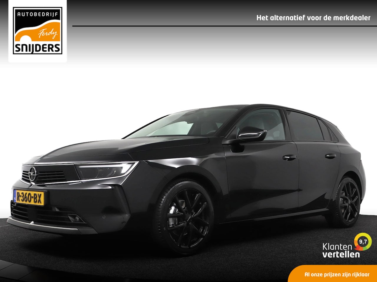Opel Astra - 1.2 Black Edition, Orig.NL | Navi | Virtual Dashboard | DAB+ | 17 inch | Full Led - RIJKLA - AutoWereld.nl