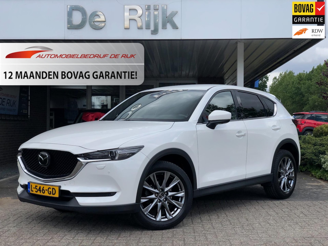 Mazda CX-5 - 2.5 SkyActiv-G 194 Luxury | Leder, Navi, ACC, 360 Camera, Stoelverw.+Ventilatie, Carplay/A - AutoWereld.nl