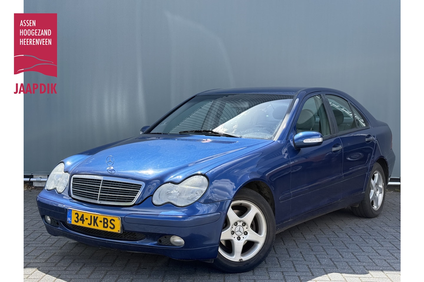 Mercedes-Benz C-klasse - BJR 2002 180 130 PK Elegance AIRCO / CENTR. VERGR. / LM VELGEN / CRUISE CONTROLL / LAGE KM - AutoWereld.nl