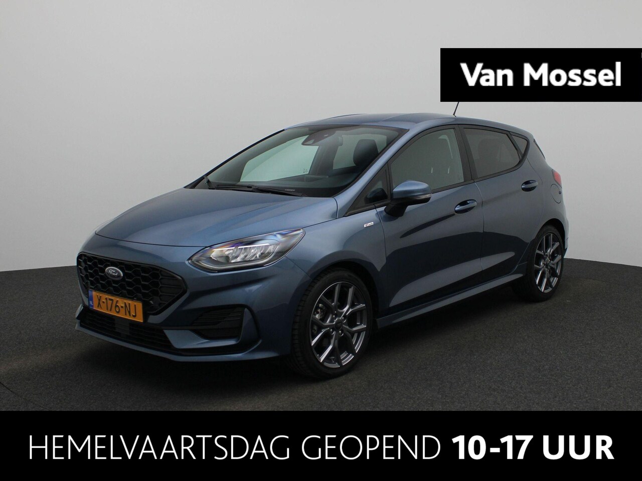 Ford Fiesta - 1.0 EcoBoost Hybrid ST-Line Winterpack | Navigatie | Airco | cruise control | Apple carpla - AutoWereld.nl