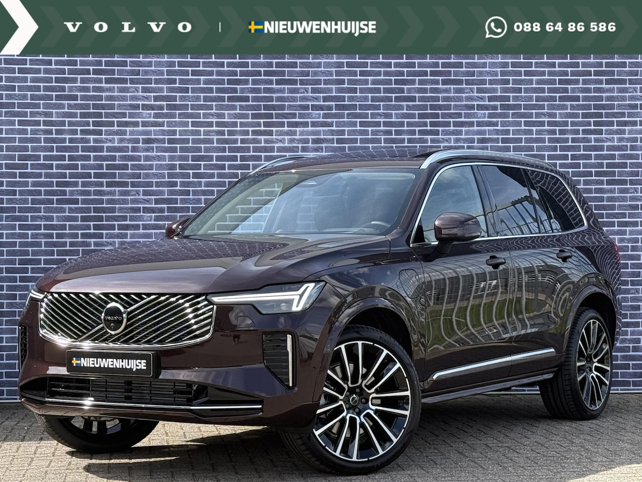 Volvo XC90 - 2.0 T8 Plug-in hybrid AWD Ultra Bright | Luchtvering | Bowers & Wilkins | 22'' | Gelaagd g - AutoWereld.nl