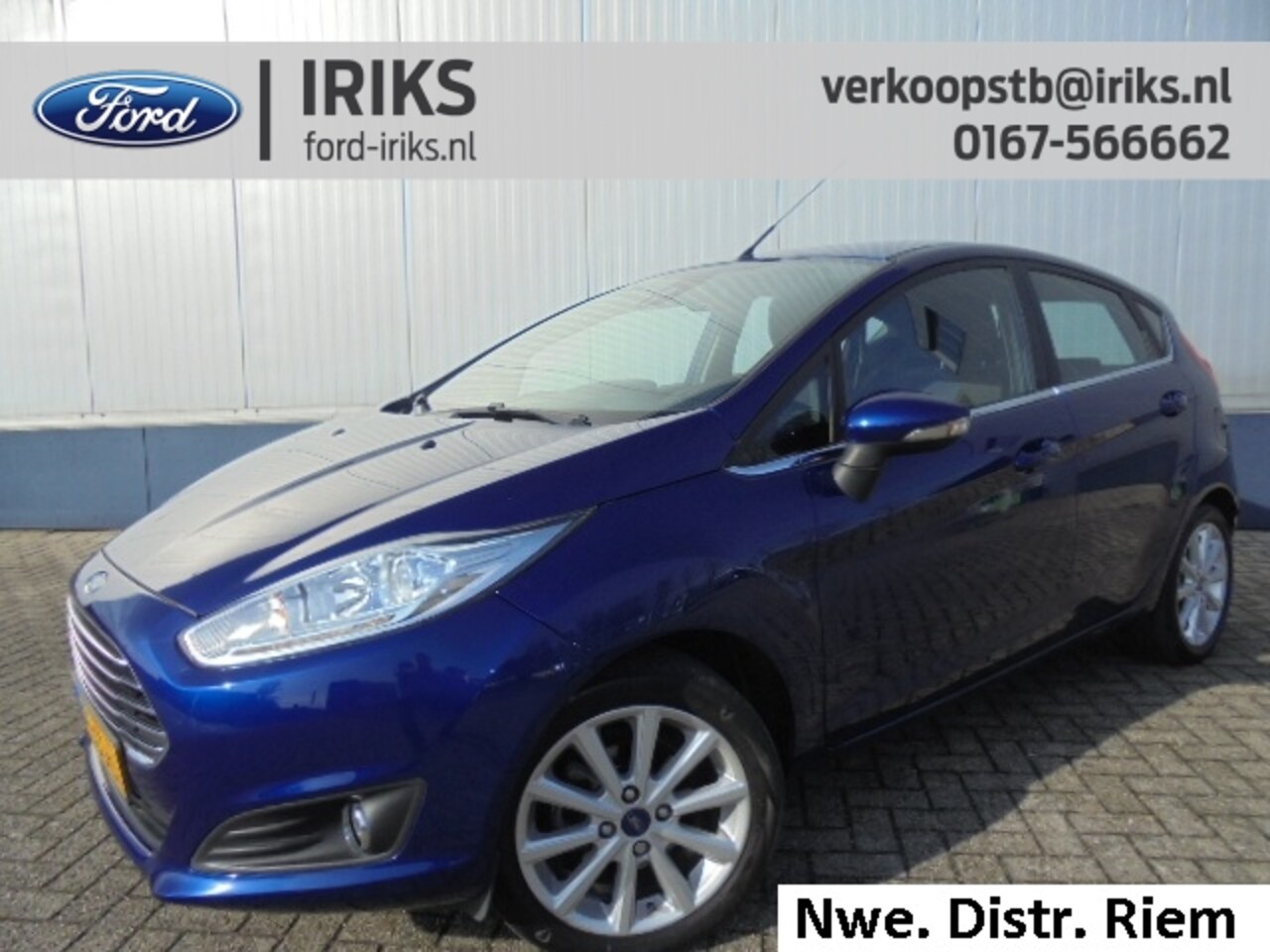 Ford Fiesta - 1.0 EcoBoost 100PK 5D S/S Titanium / nieuwe distr. riem - AutoWereld.nl