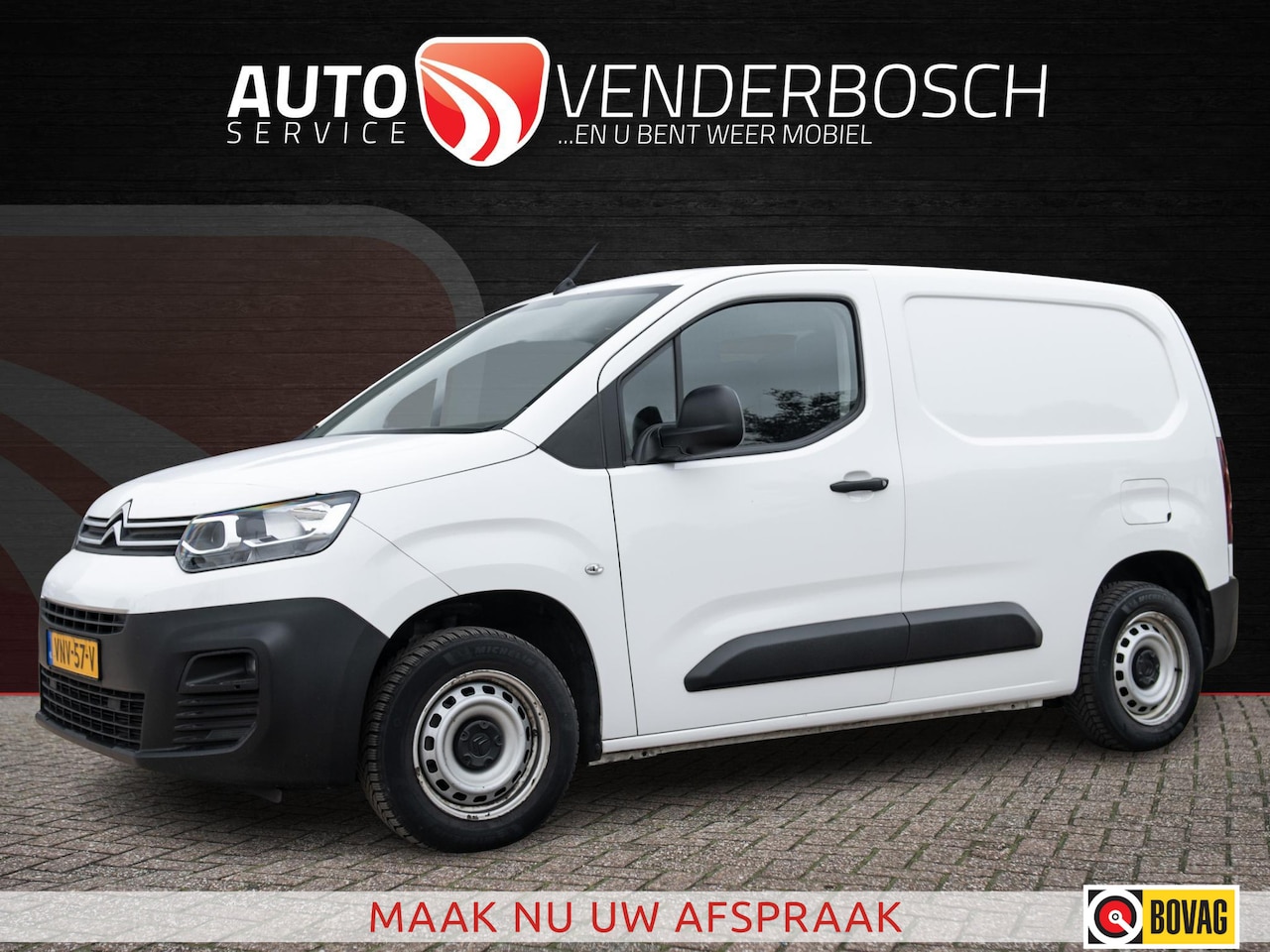 Citroën Berlingo - 1.5 BlueHDI Club 75pk | 3 Pers. | Cruise | Airco - AutoWereld.nl