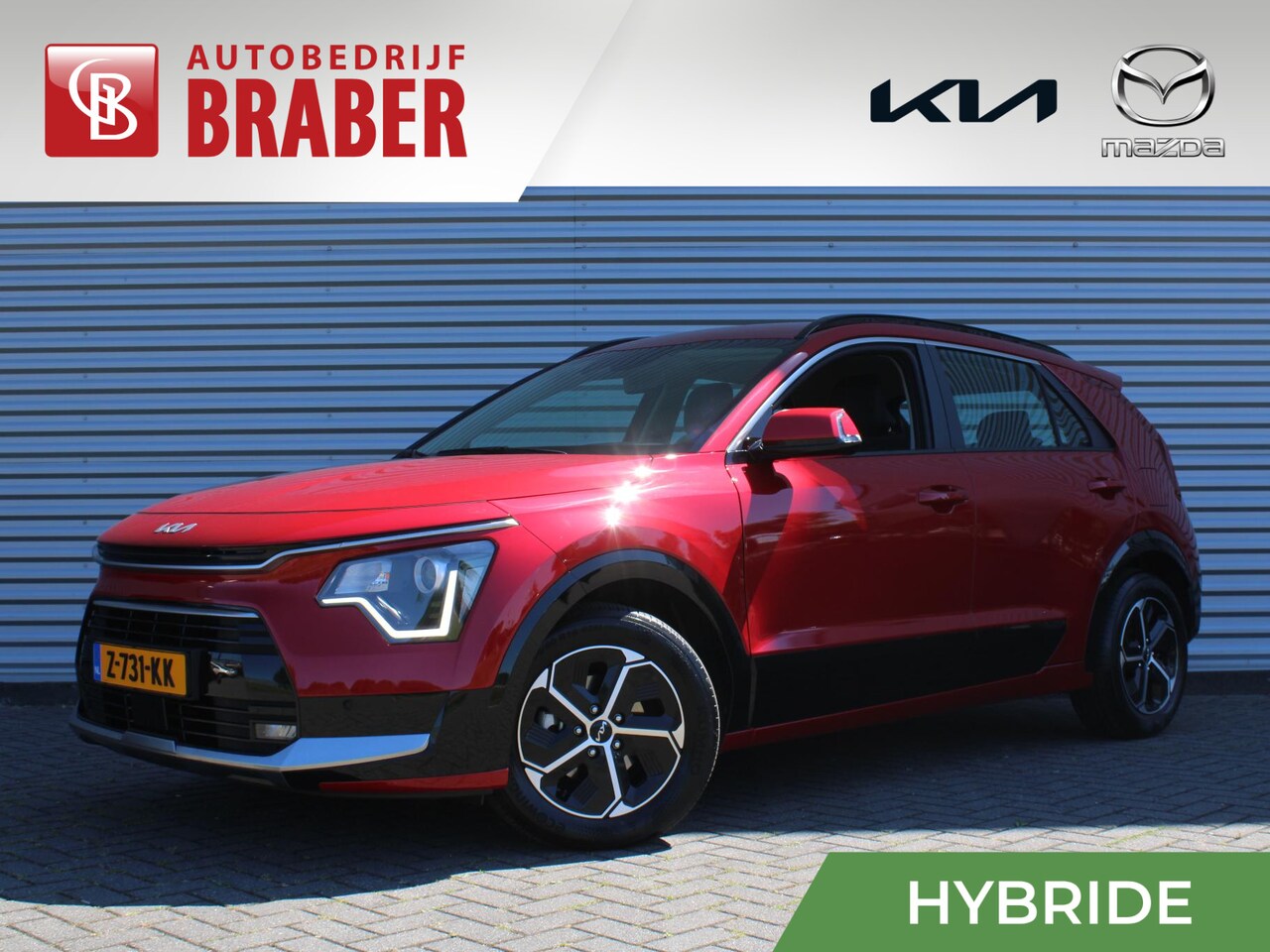Kia Niro - 1.6 GDi Hybrid DynamicLine | Camera | Cruise adapt. | Clima | 16" LM | Navi | Keyless | - AutoWereld.nl