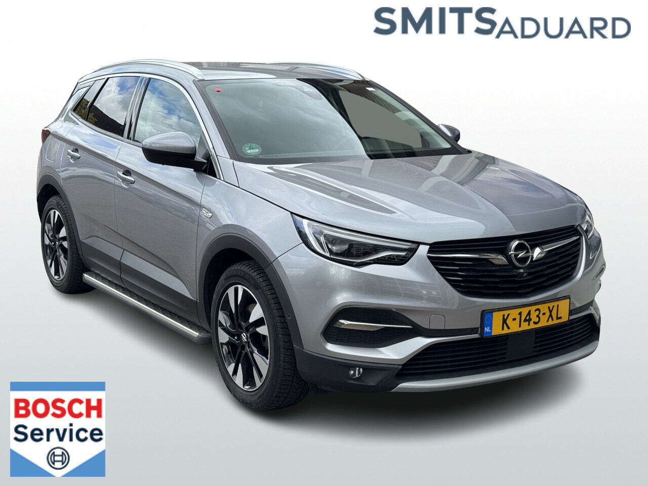 Opel Grandland X - 1.2 Turbo Business Elegance 1.2 Turbo Business Elegance 130 Pk, Airco/ECC, Navigatie, Camera, Trekhaak, - AutoWereld.nl