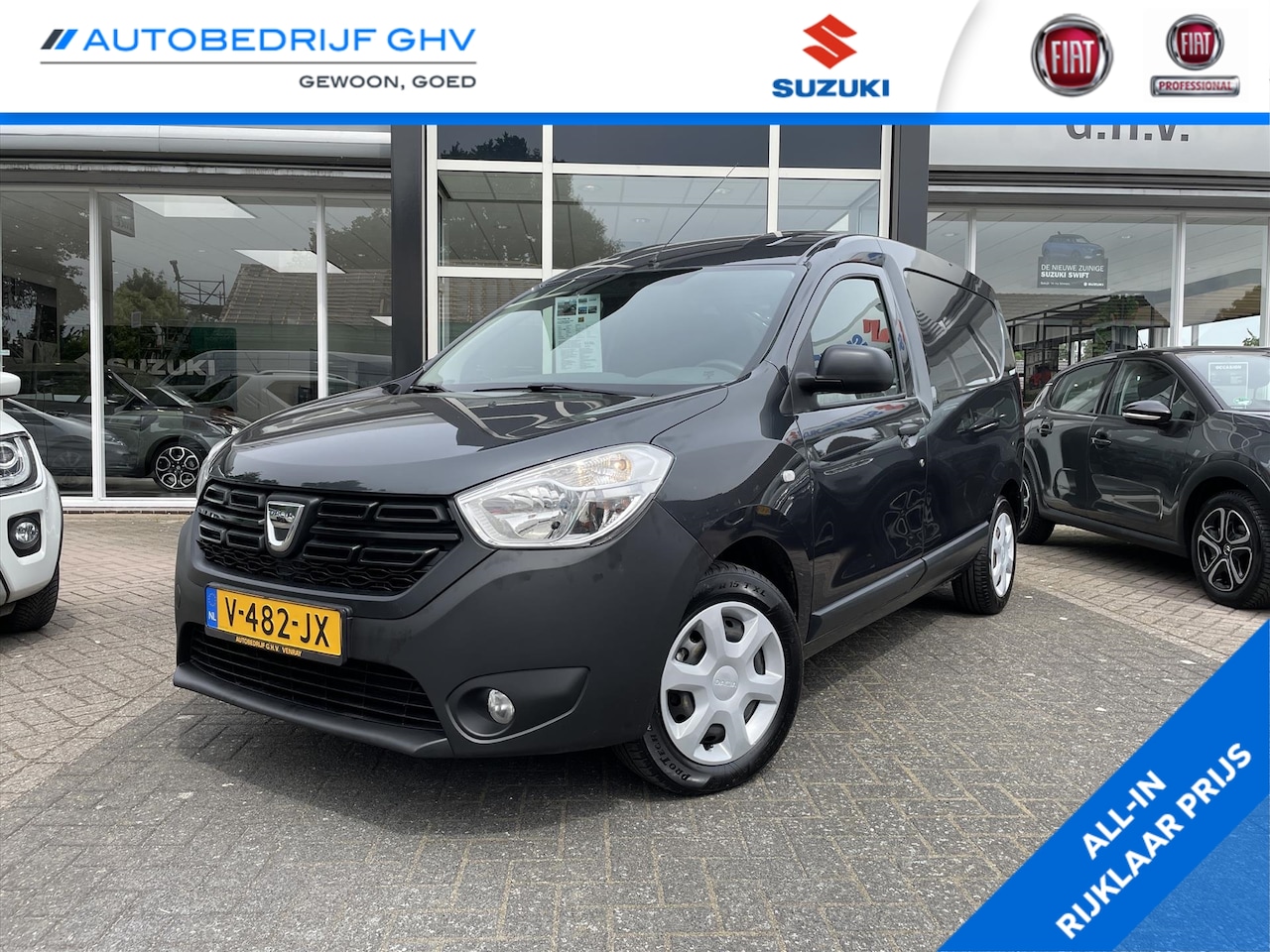 Dacia Dokker - Van 1.5 dCi 90pk Ambiance | Airco | Trekhaak | 1e eigenaar | - AutoWereld.nl