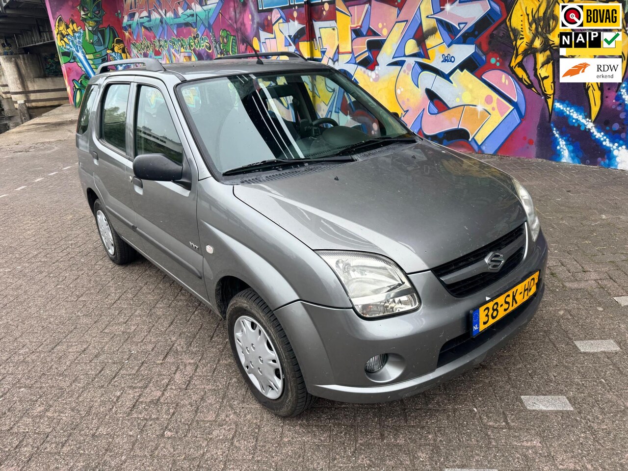 Suzuki Ignis - 1.3-16V GLS auto rijdt geheel perfect is van a tot z dealer onderhouden zeer Leuke auto.me - AutoWereld.nl