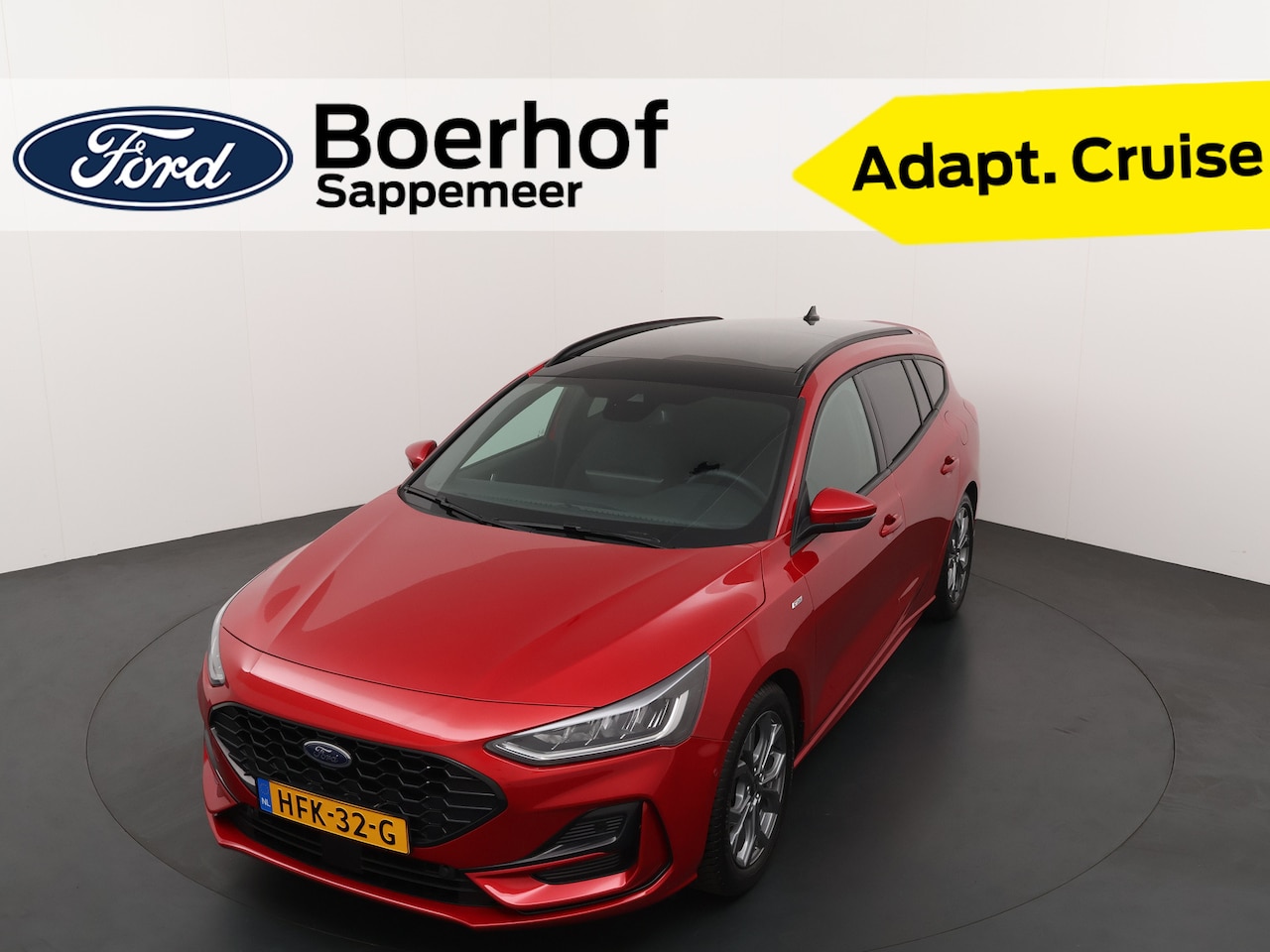 Ford Focus Wagon - EcoBoost 125 pk ST Line X | Pano I AGR stoelen I Sync4 I Camera I All season I fabr. gar. - AutoWereld.nl
