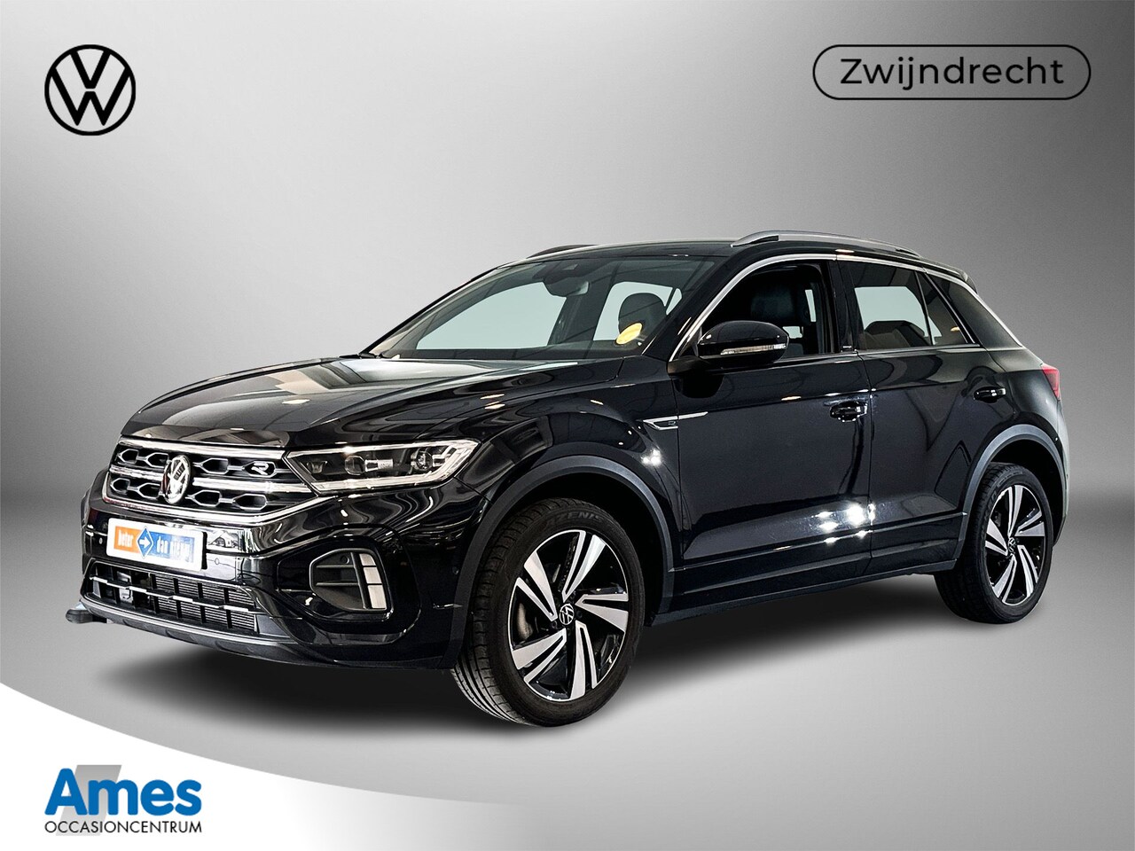 Volkswagen T-Roc - 1.5TSI 150pk DSG R-Line | 18 inch lichtmetaal |  LED Plus | Elektrisch bedienbare achterkl - AutoWereld.nl