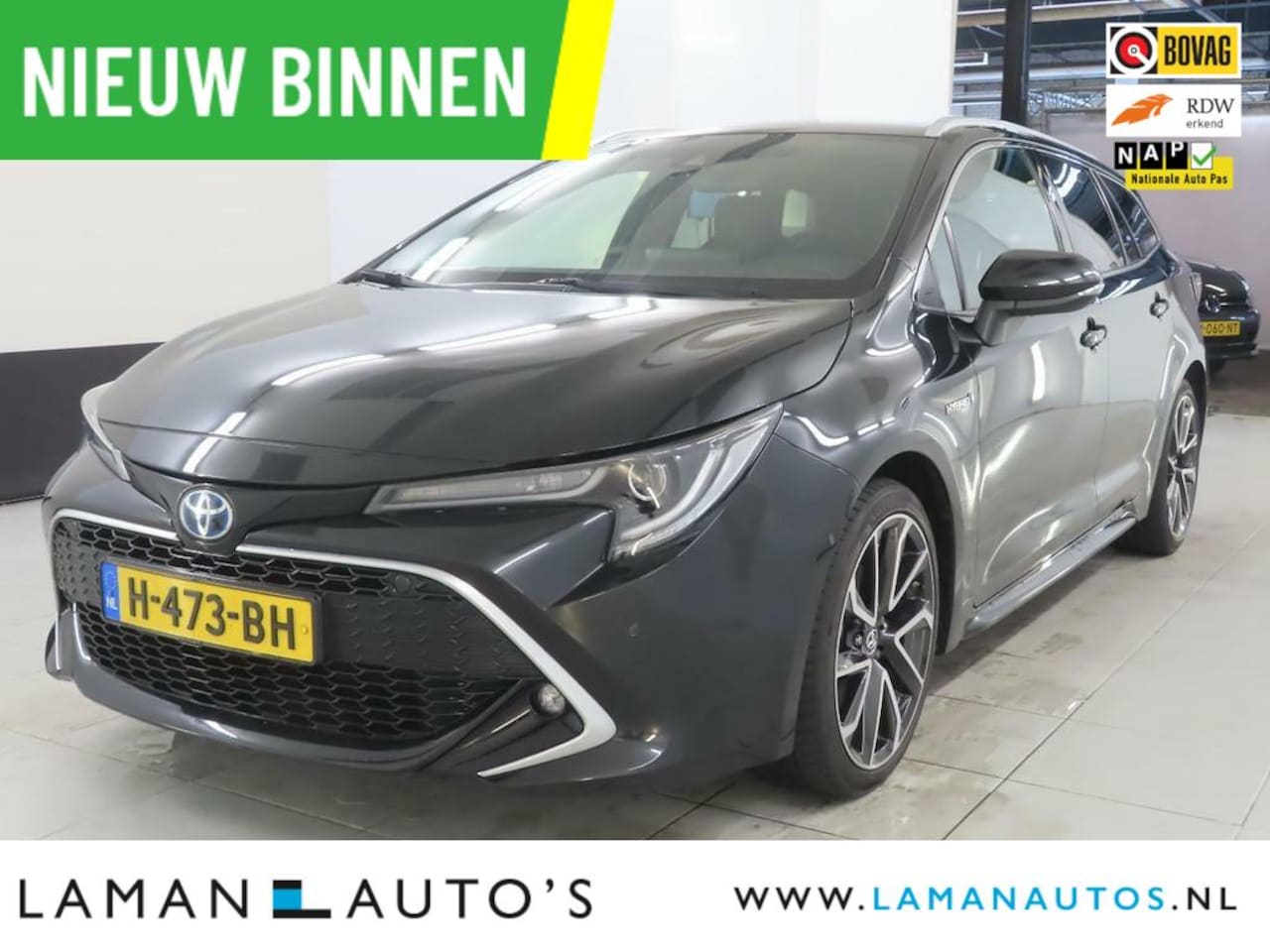 Toyota Corolla Touring Sports - 2.0 Hybrid 184pk Executive | CarPlay Leder/Alcantara 18" LMV BSM HUD ECC Navi LED ACC Came - AutoWereld.nl
