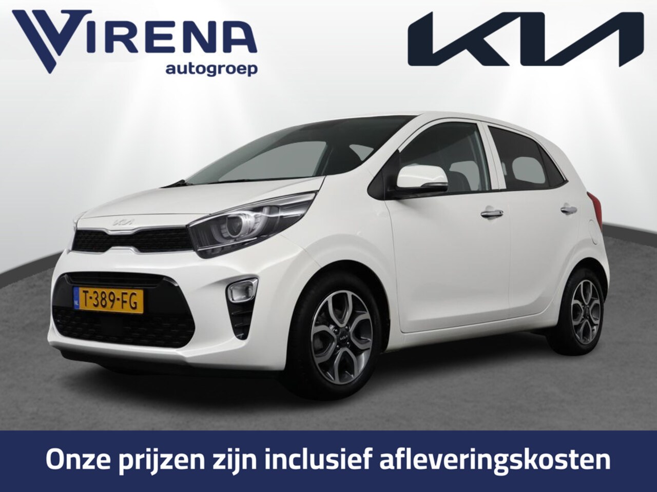 Kia Picanto - 1.0 DPi DynamicPlusLine - Navigatie - Climate Control - Apple Carplay-/Android Auto - Acht - AutoWereld.nl