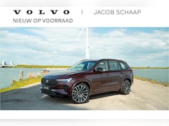 Volvo XC90 - T8 Plug-in hybrid AWD Ultra Dark / Mulberry Red / 22"/ Cardamom massage geventileerde stoe
