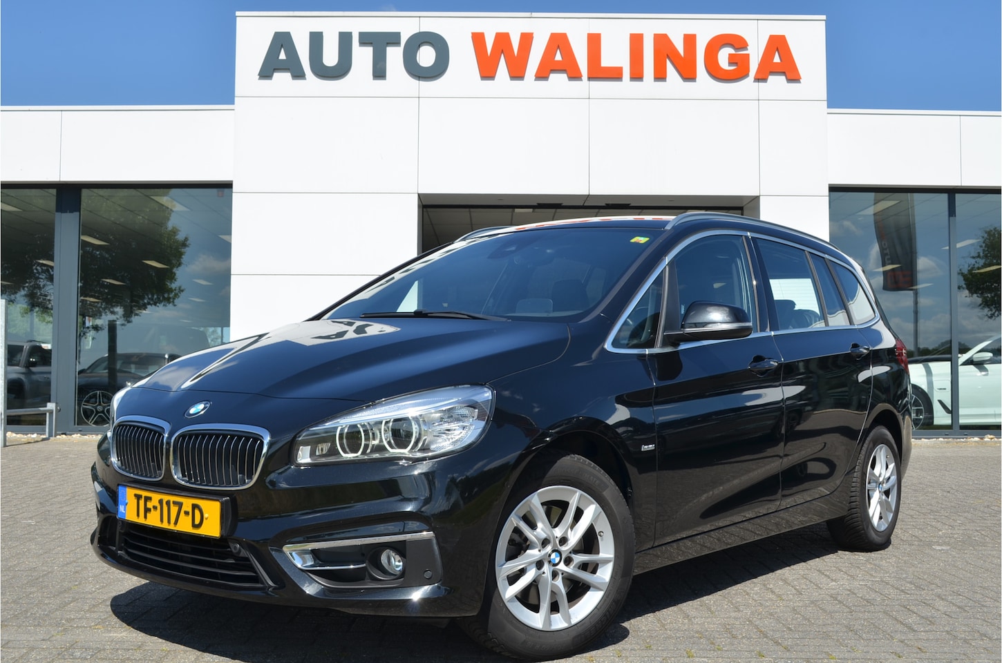 BMW 2-serie Gran Tourer - 218i 7p. High Executive Elektr a.klep | Groot navi | Leer | Stoelverwarming | a.Camera | H - AutoWereld.nl