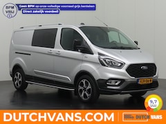 Ford Transit Custom - 2.0TDCI 170PK Lang Active Limited Dubbele Cabine | Navigatie | Camera | Leder | Led | 2xSc