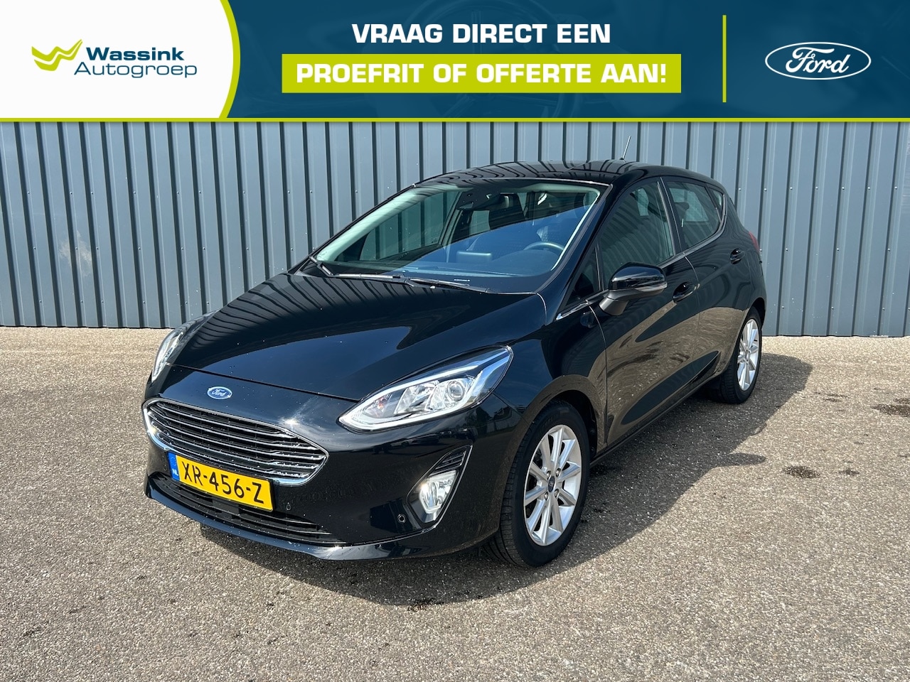 Ford Fiesta - 1.0 EcoBoost 100pk 5dr Titanium I Cruise I Navigatie I Airco I Carplay I - AutoWereld.nl