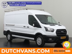 Ford Transit - 2.0TDCI 130PK L3H2 | Imperiaal | Trekhaak | Navigatie | Camera | Airco | Cruise | 3-Persoo