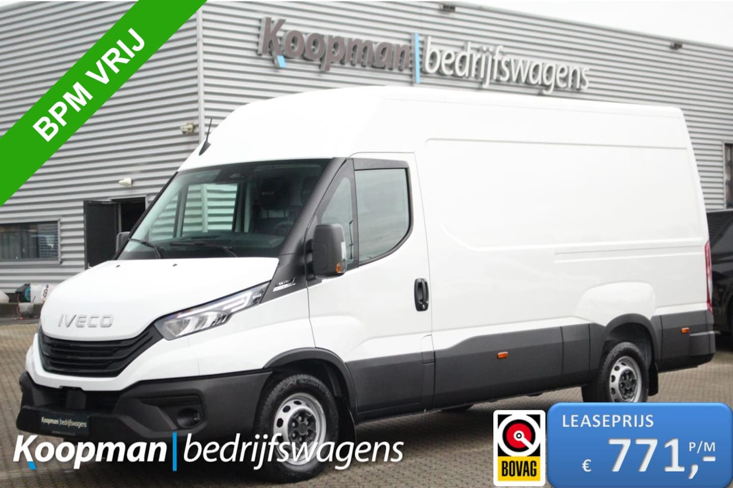 Iveco Daily - 35S16 2.3 160pk 352 L2H2 | Automaat | Facelift | Carplay/Android | Gev. stoel | 3500kg tre - AutoWereld.nl