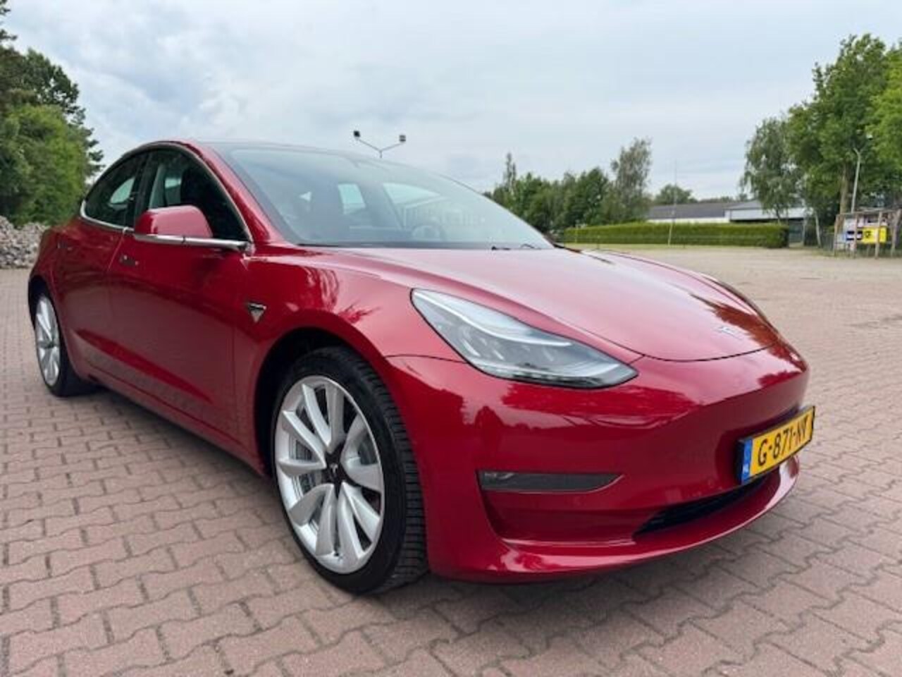 Tesla Model 3 - LANG RANGE AWD 75KWH 351PK BETA/PANO/LEER/FABRIEKSGARANTIE - AutoWereld.nl