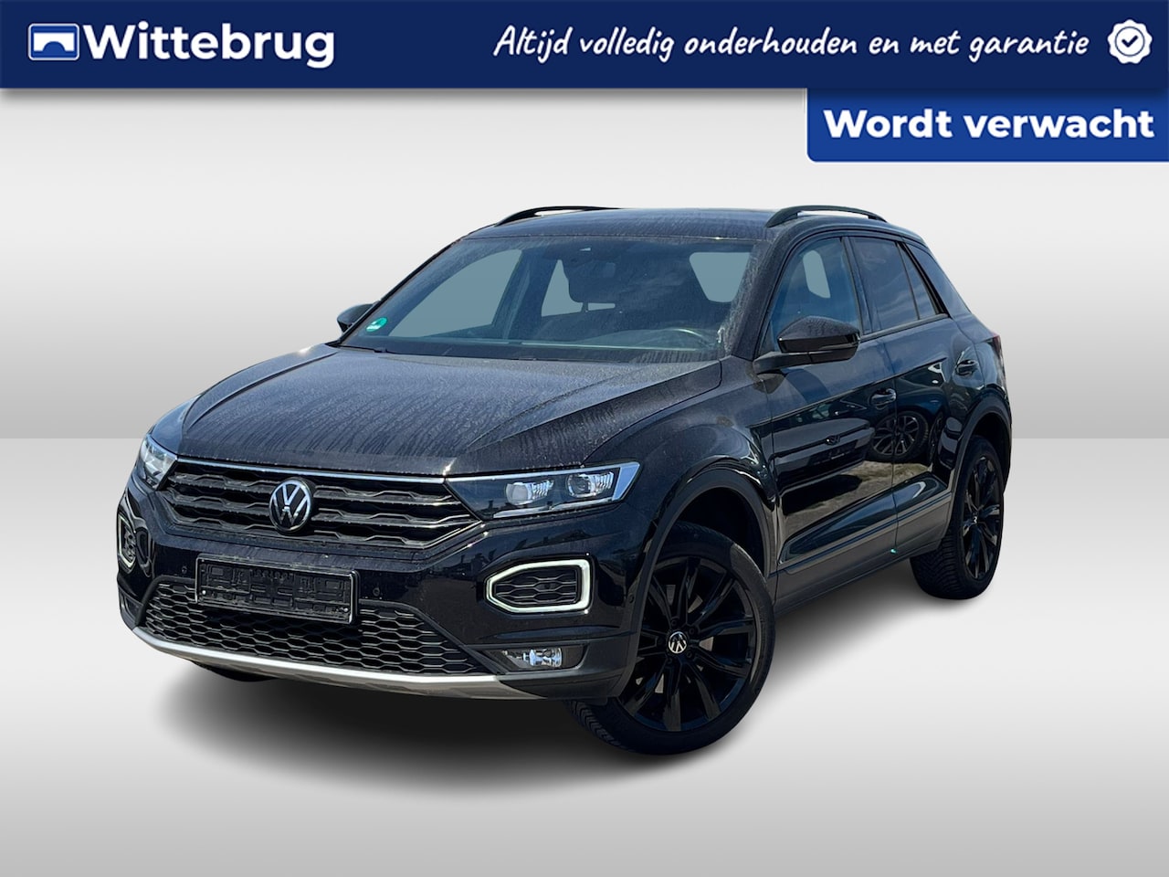 Volkswagen T-Roc - 1.5 TSI Sport / 18'' licht metaal / achteruitrij camera / Black style / Navigatie / Carpla - AutoWereld.nl