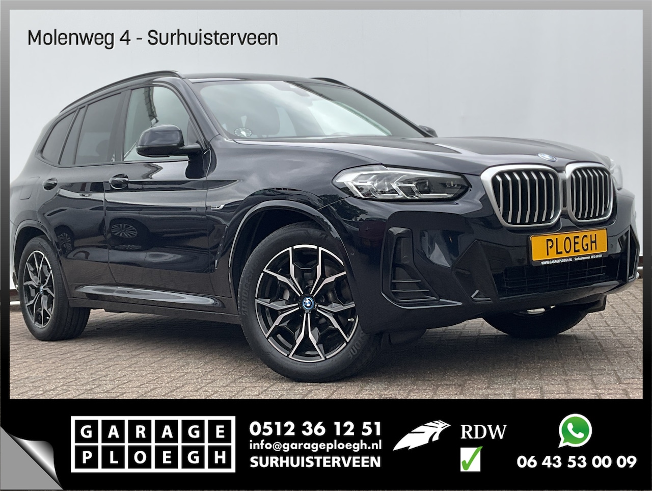 BMW X3 - xDrive30e PHEV M-Sport Facelift Leer Stoel+Stuurverw. Trekhaak Plug-In Business Edition Pl - AutoWereld.nl