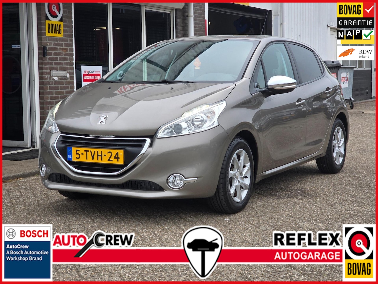 Peugeot 208 - 1.2 VTi Oxygo NAVI|CRUISE|PDC|D-RIEM|BOVAG - AutoWereld.nl