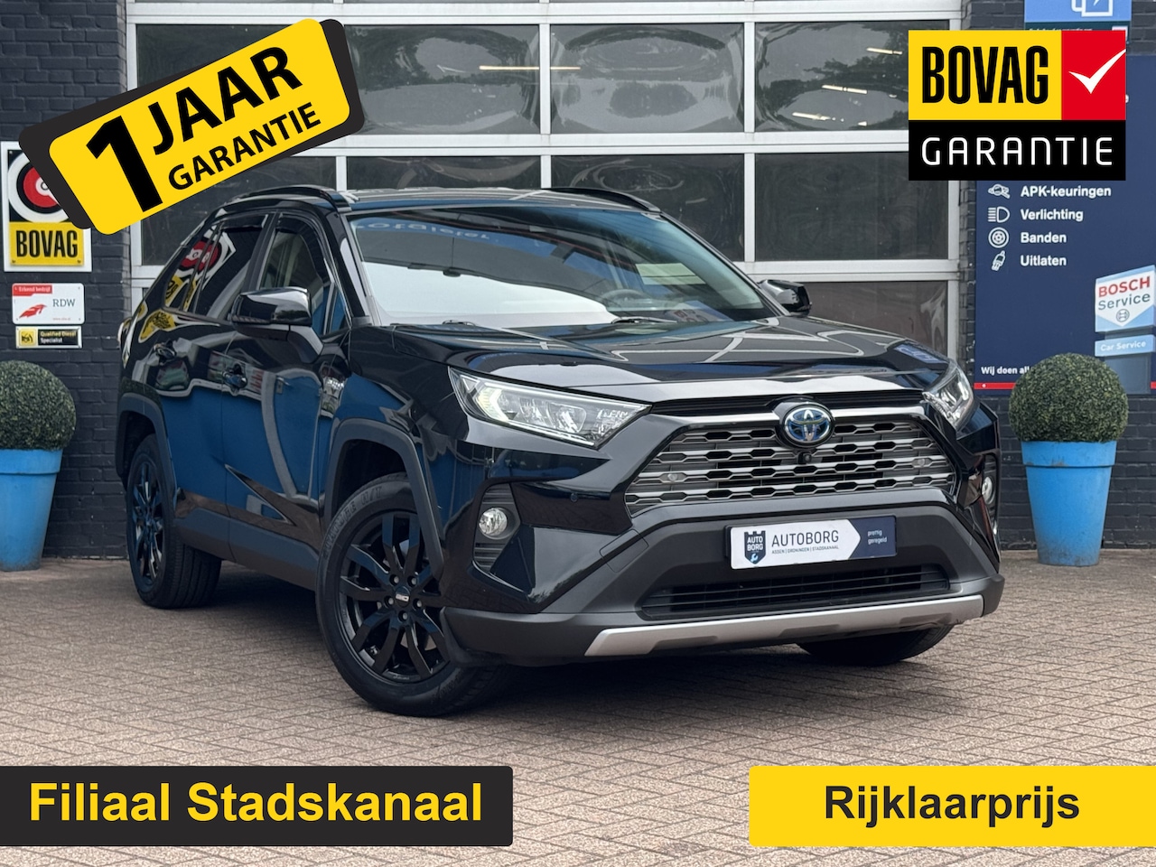 Toyota RAV4 - 2.5 Hybrid Dynamic Prijs Inclusief Onderhoud & 12 Maand BOVAG Garantie | Achteruitrijcamer - AutoWereld.nl