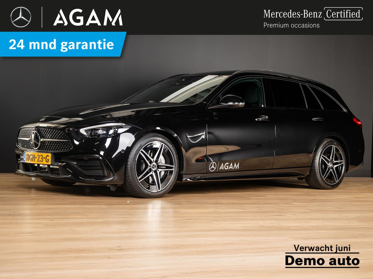 Mercedes-Benz C-klasse Estate - 180 AMG Line Premium PLUS | Panorama dak | Trekhaak - AutoWereld.nl
