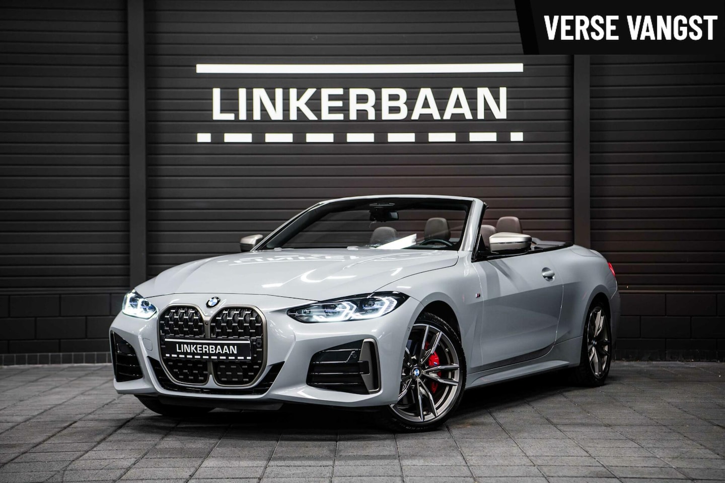 BMW 4-serie Cabrio - M440i xDrive | Vol opties | Curved Display | H&K | Laser | Trekhaak | Leder | NL auto | - AutoWereld.nl
