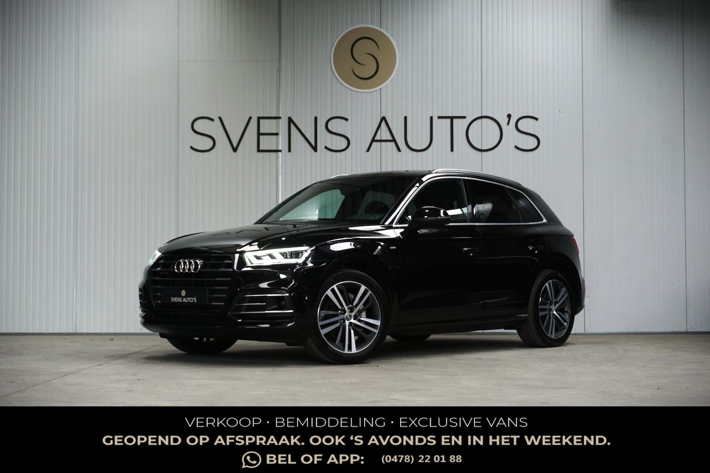 Audi Q5 - 55 TFSIe Quattro S-Line Virtual|Trekhaak|Luchtvering|ACC|LED - AutoWereld.nl
