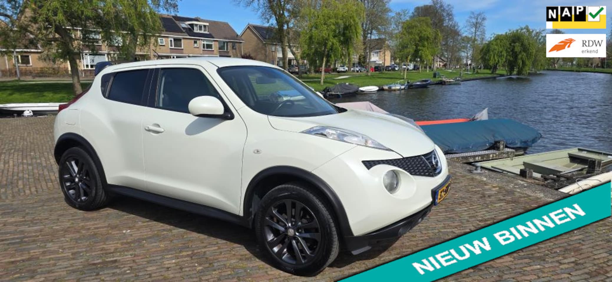 Nissan Juke - 1.6 DIG-T Tekna All-Mode 4 x 4 AUTOMAAT 190 pk ! - AutoWereld.nl