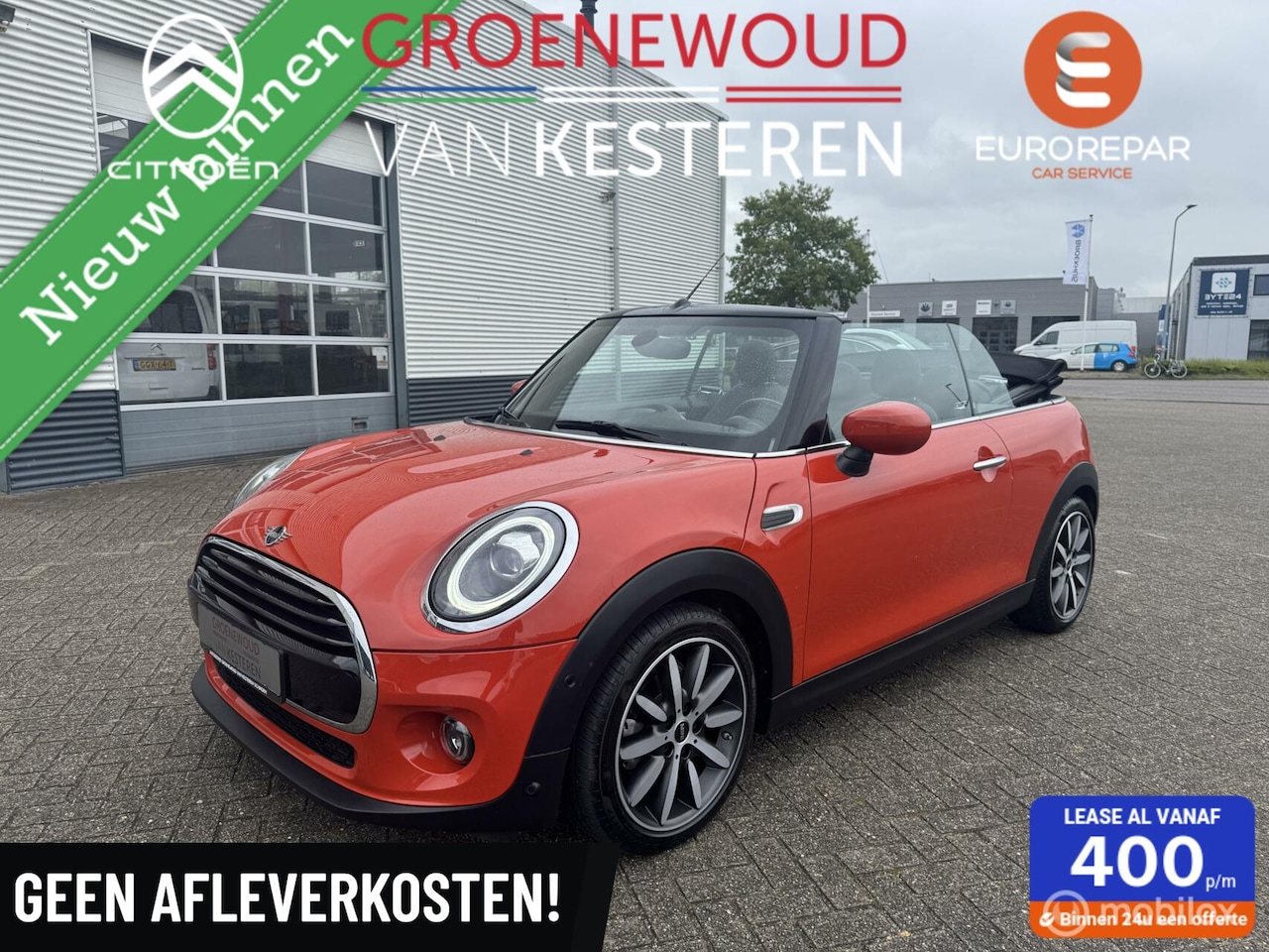 MINI Cabrio - 1.5 Cooper I Automaat I Navi I 22.000km!!!! - AutoWereld.nl