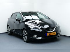 Nissan Micra - 0.9 IG-T Tekna 1-Eig. Navi, Clima, 360 Camera, StoelVerw, BOSE, 17"LMV