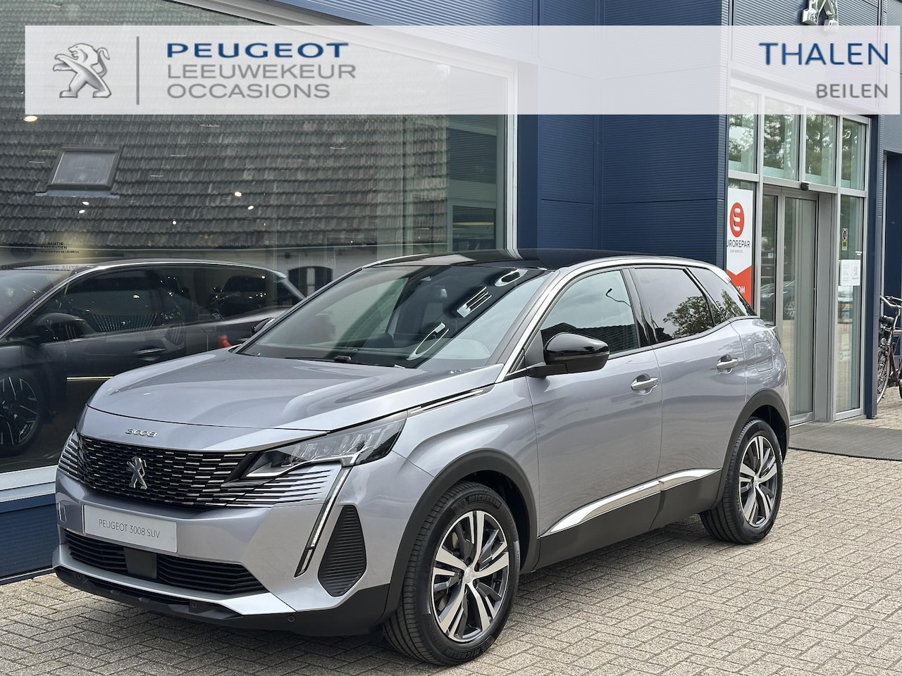 Peugeot 3008 - 1.6 HYbrid 180 PK Allure Pack Business | Zwart Dak GT | Elektrische Kofferklep | Navigatie - AutoWereld.nl
