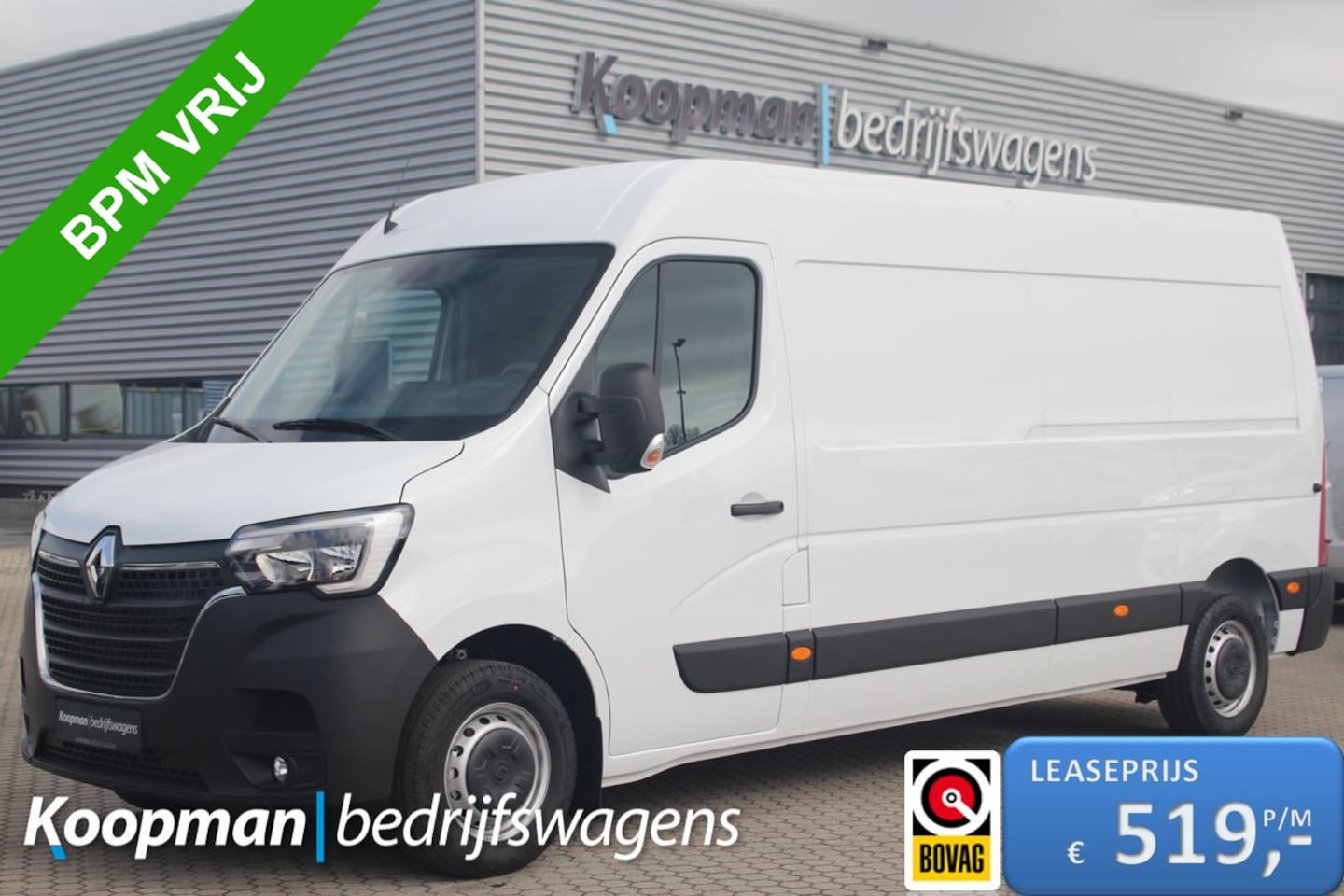 Renault Master - T35 2.3dCi 135pk L3H2 Energy | Navi | Airco | Cruise | Lease 519,- p/m - AutoWereld.nl