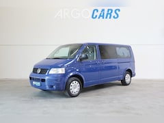 Volkswagen Transporter - 2.5 TDI LANG CAMERA 174PK TREKHAAK DUBBELE SCHUIFDEUREN AIRCO 3 ZITS INRUIL MOG