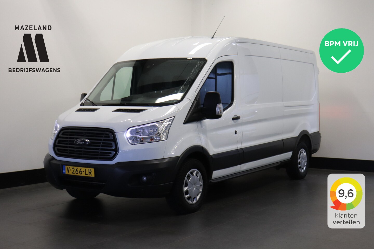 Ford Transit - 2.0 TDCI 131PK L3H2 EURO 6 - Airco - Cruise - Trekhaak - €13.900,- Excl. - AutoWereld.nl